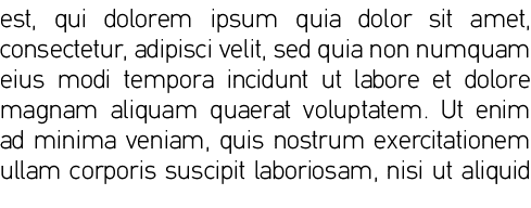 est, qui dolorem ipsum quia dolor sit amet, consectetur, adipisci velit, sed quia non numquam eius modi tempora incid   